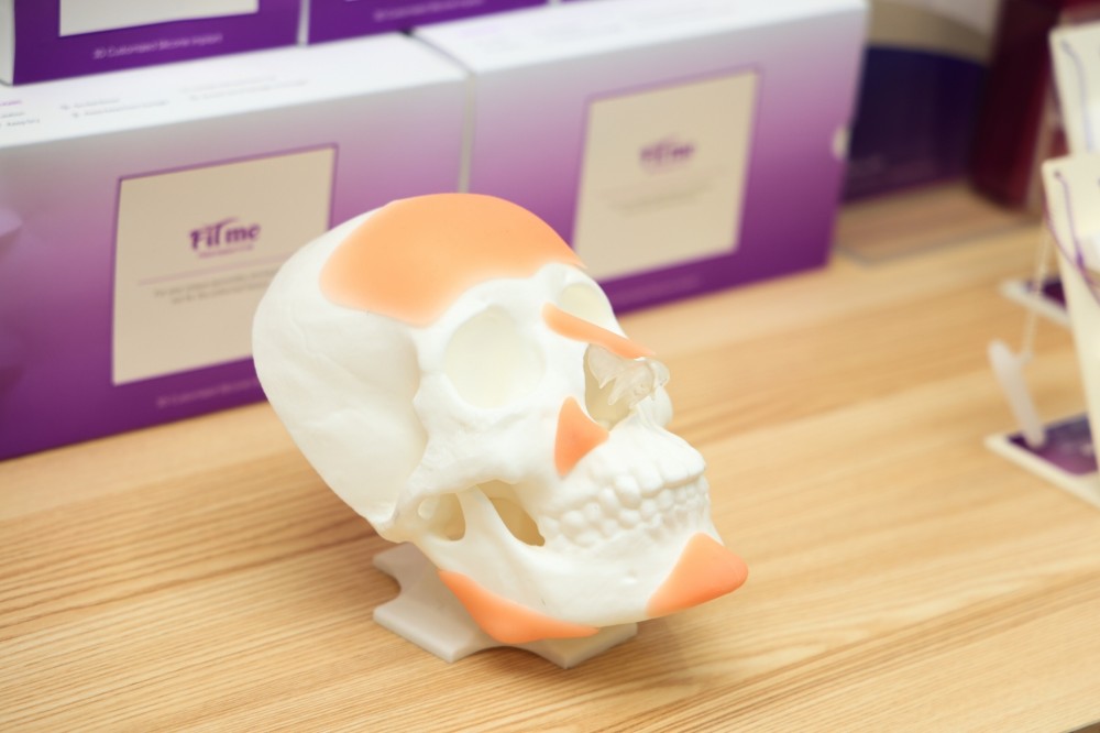FitMe完形美3D列印模型,法令紋、額頭、下巴、下顎角墊片,鼻模