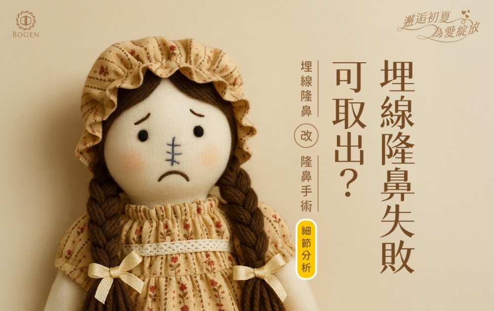 埋線隆鼻失敗取出,埋線隆鼻失敗,博恩妍
