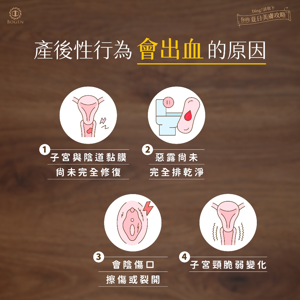 產後性行為會出血原因,產後性行為,博恩妍