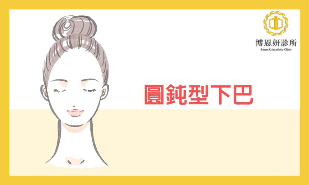 下巴型態,下巴圓鈍,下巴手術,博恩妍