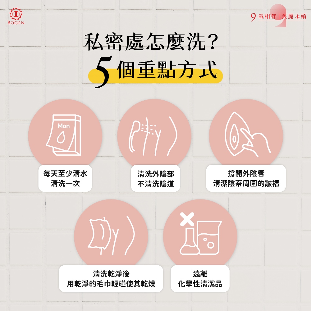 私密處怎麼洗,私密處清潔方式,博恩妍