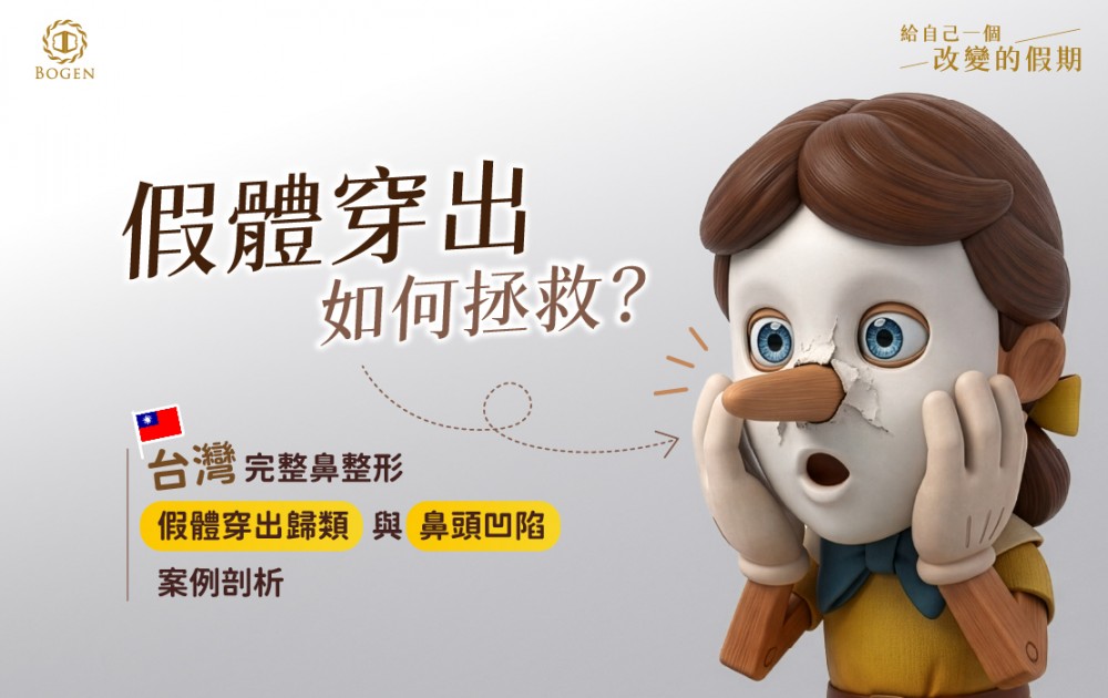 假體穿出如何拯救？台灣最完整鼻整形假體穿出歸類與鼻頭凹陷案例剖析,博恩妍