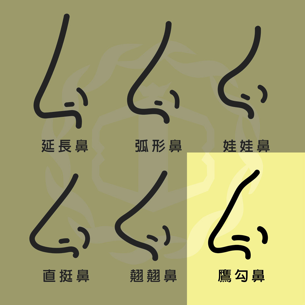鷹鉤鼻,男性隆鼻,博恩妍